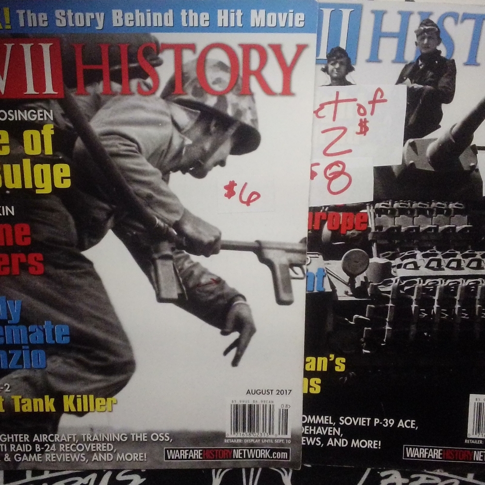 SET OF TWO WW11 HISTORY MAGAZINES